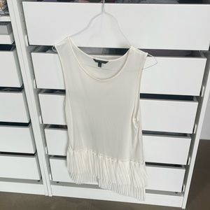 Cream top with details